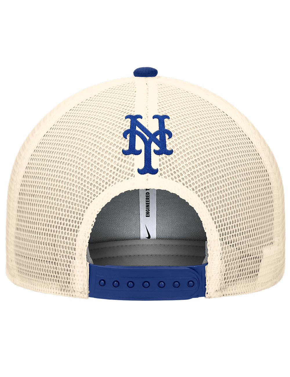 Nike Caps New York Mets Nike MLB Statement Rise Dri-Fit Trucker Snapback Hat