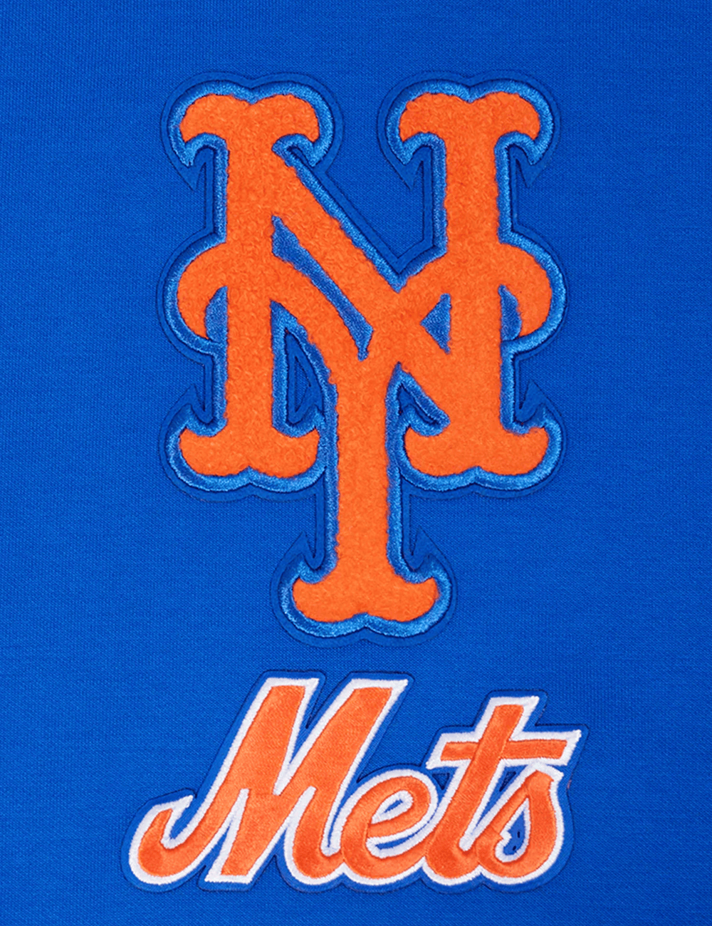 Pro Standard Jumpers New York Mets Pro Standard MLB Team Chenille Flex Hoodie Jumper - Blue