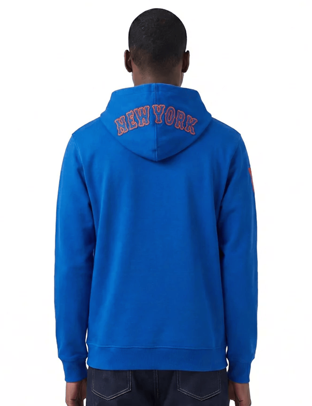 Pro Standard Jumpers New York Mets Pro Standard MLB Team Chenille Flex Hoodie Jumper - Blue