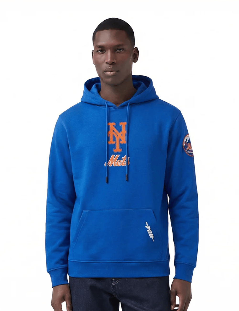 Pro Standard Jumpers New York Mets Pro Standard MLB Team Chenille Flex Hoodie Jumper - Blue