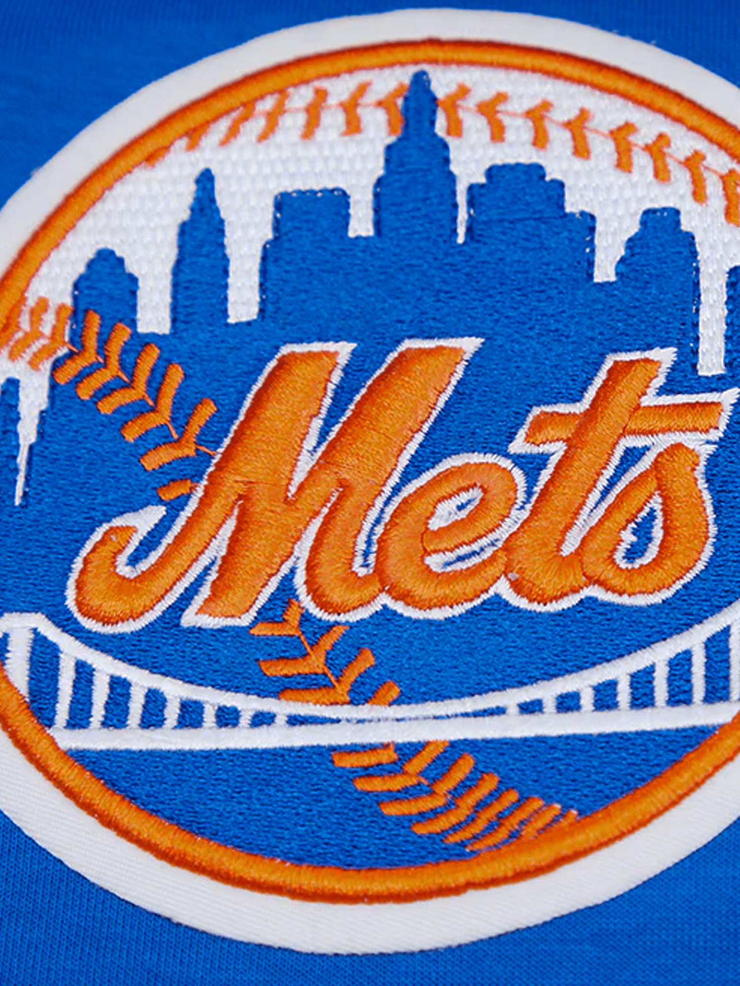 Pro Standard Jumpers New York Mets Pro Standard MLB Team Chenille Hoodie Jumper  - Blue