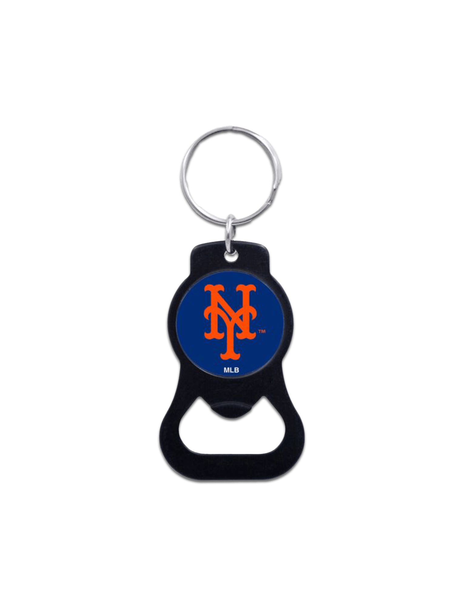 Wincraft Accessories New York Mets Wincraft MLB Team Logo/Black Bottle Opener Key Ring