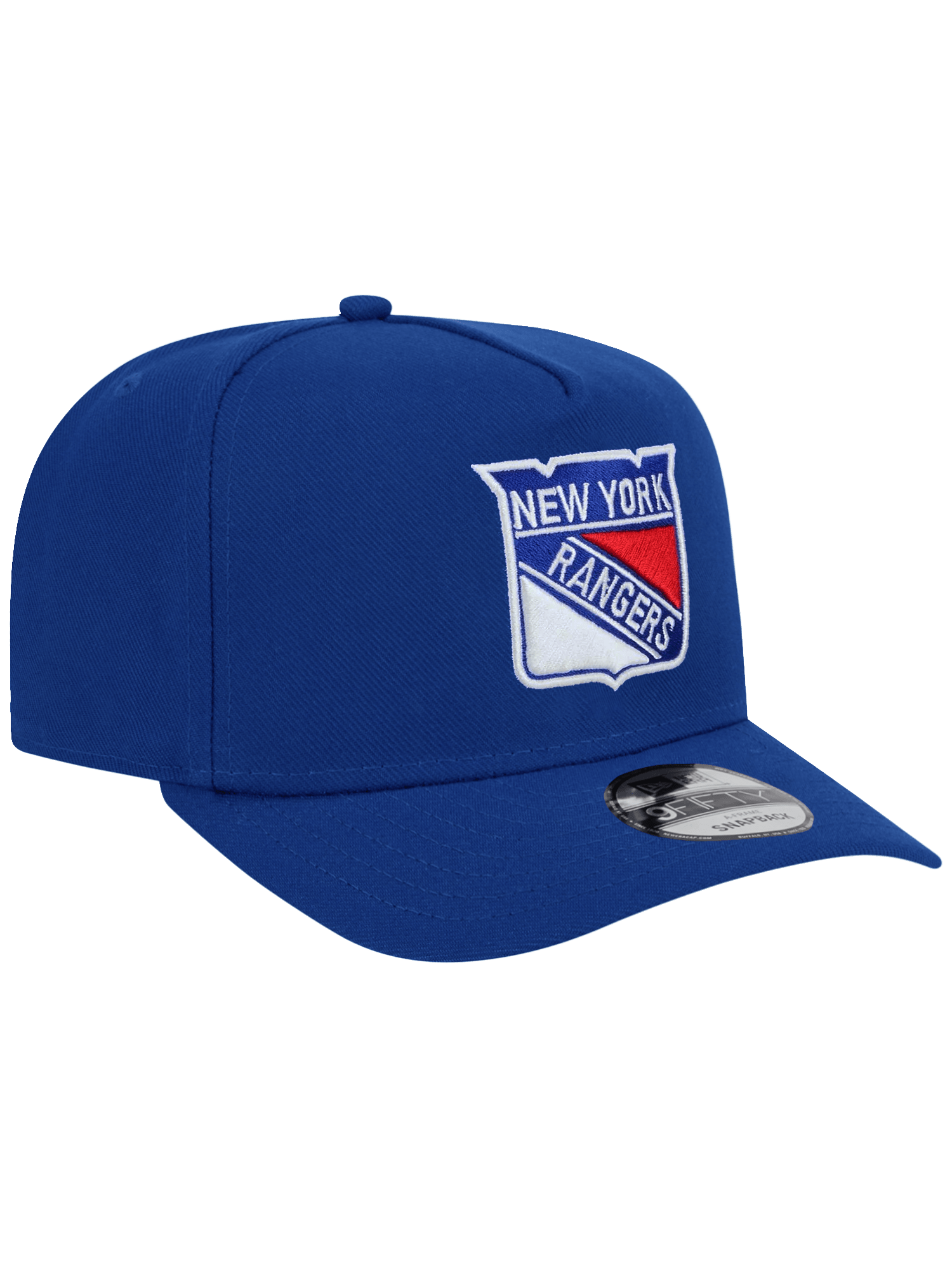 New Era Caps New York Rangers New Era NHL Team Pre-Curved 9FIFTY A-Frame Snapback Hat - Blue