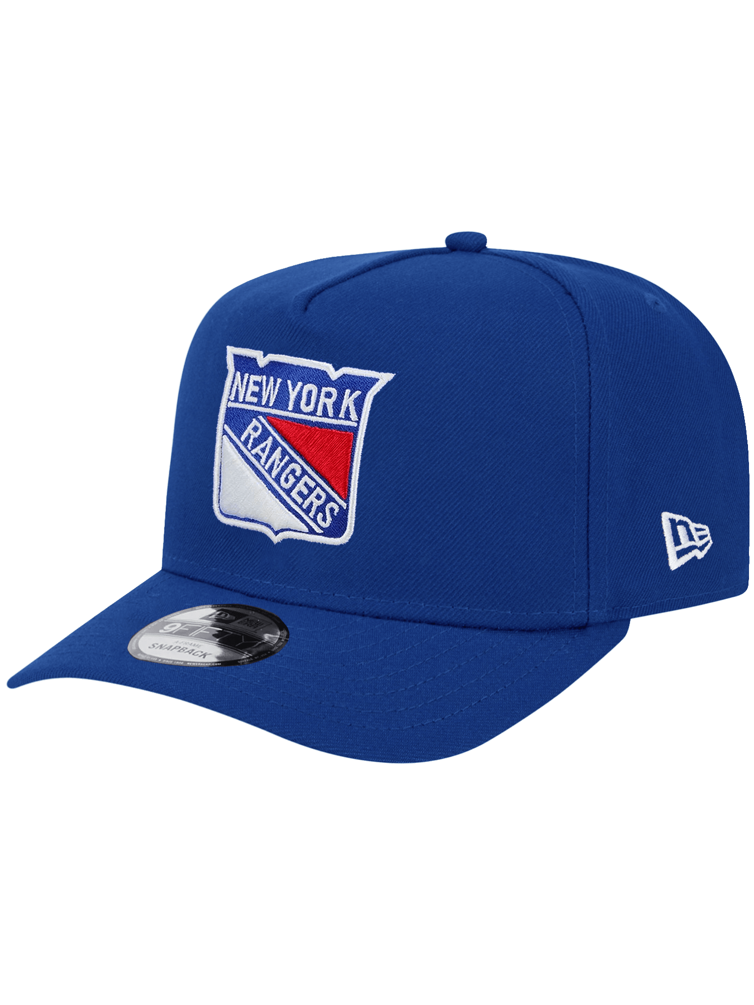 New Era Caps New York Rangers New Era NHL Team Pre-Curved 9FIFTY A-Frame Snapback Hat - Blue