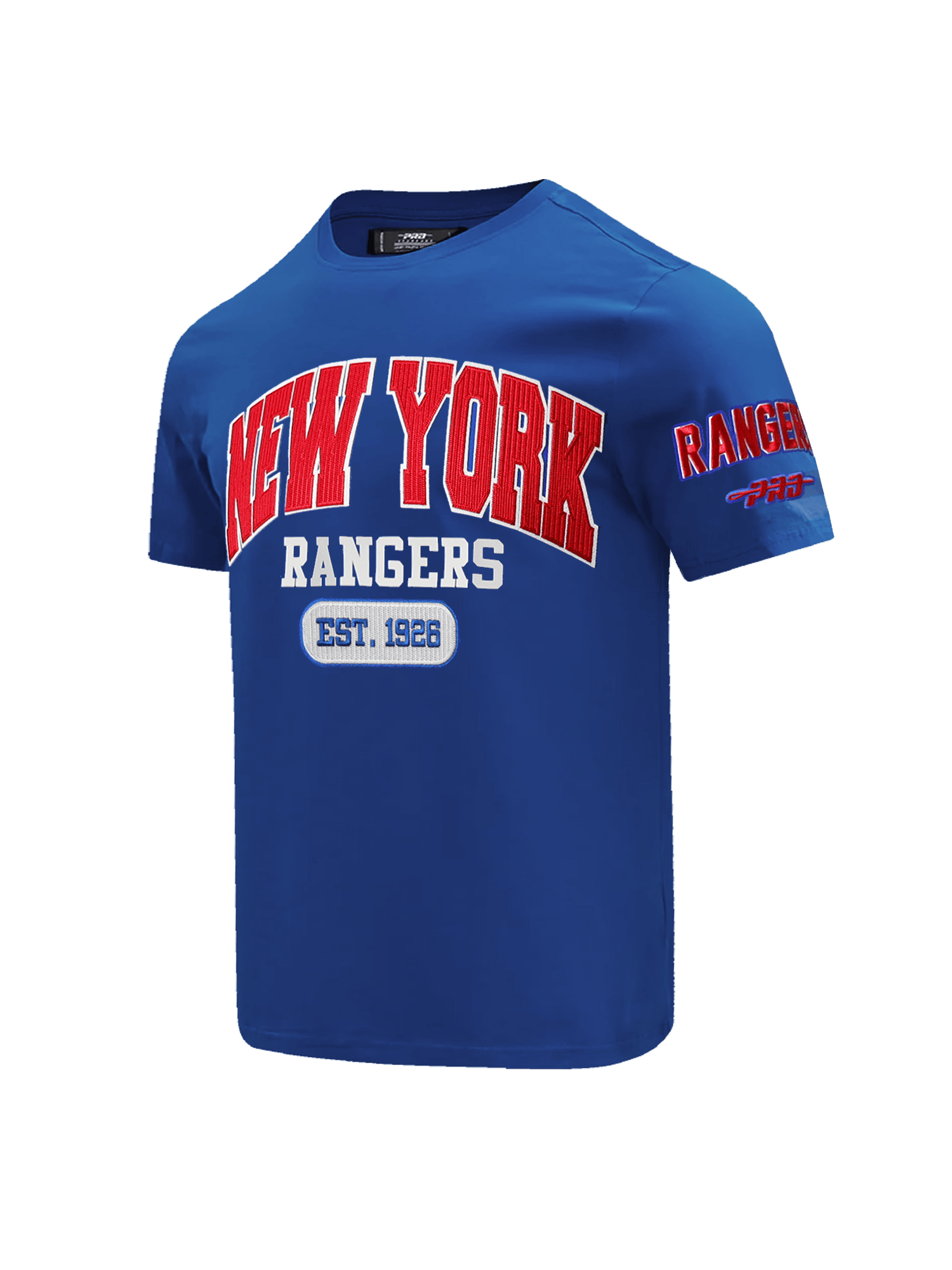 Pro Standard T-Shirts New York Rangers Pro Standard NHL City Arch Flex T-Shirt - Blue