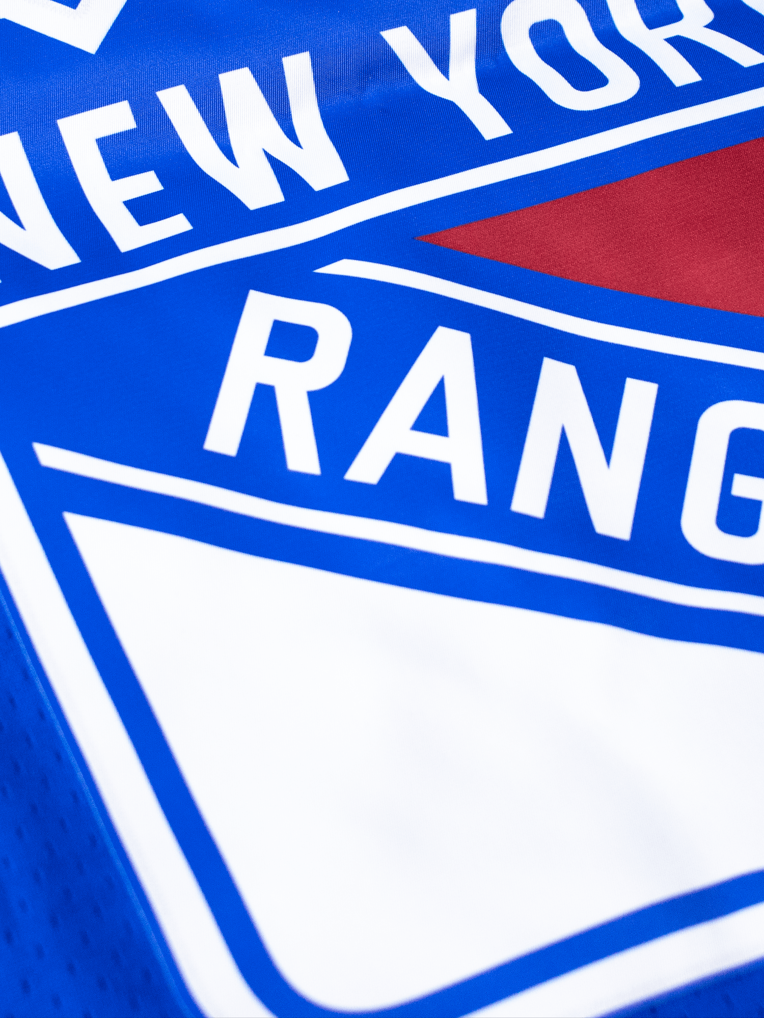 Pro Standard T-Shirts New York Rangers Pro Standard NHL Team Mesh Short Sleeve - Blue