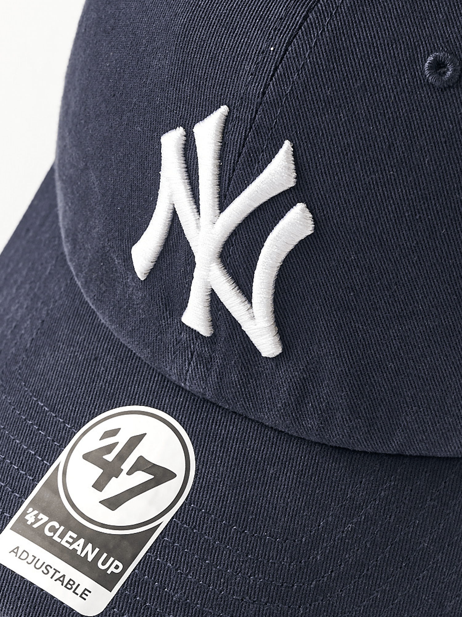 47 Brand Caps New York Yankees '47 MLB Team Clean Up Strapback Hat - Navy