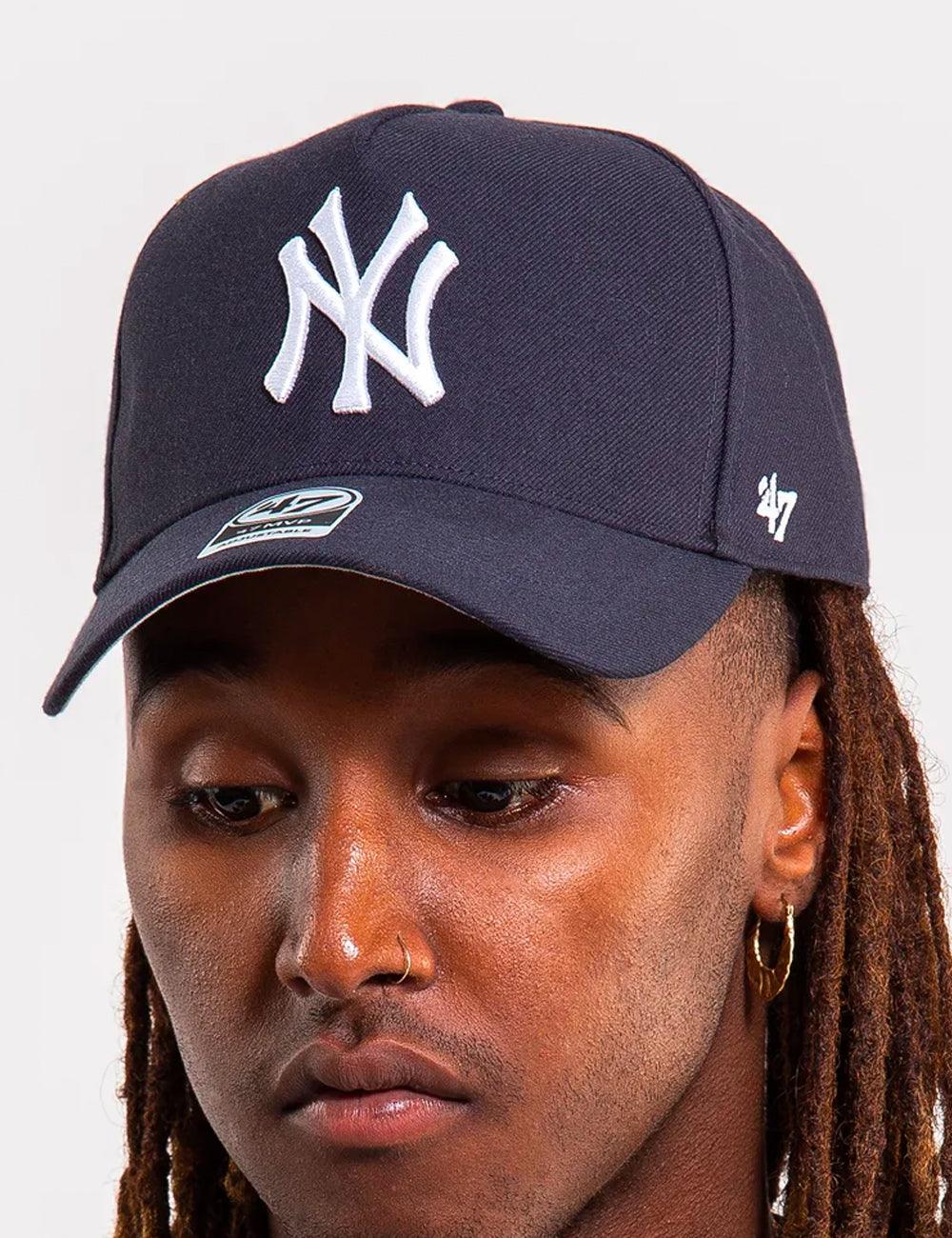 47 Brand Caps New York Yankees '47 MLB Team MVP DT Snapback Hat - Navy