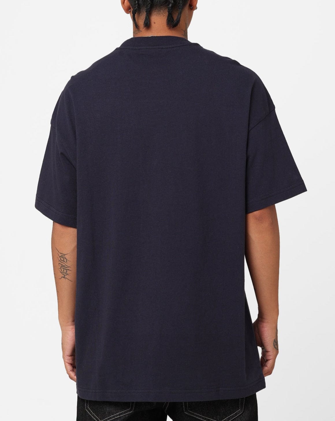Majestic Athletic T-Shirts New York Yankees Majestic MLB League Champs Oversized Vintage T-Shirt - Navy