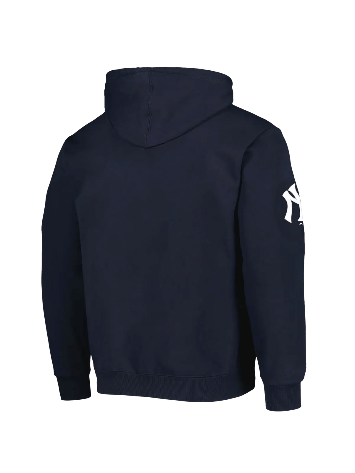 Majestic Athletic Jumpers New York Yankees Majestic MLB Script Vintage Hoodie Jumper - Navy