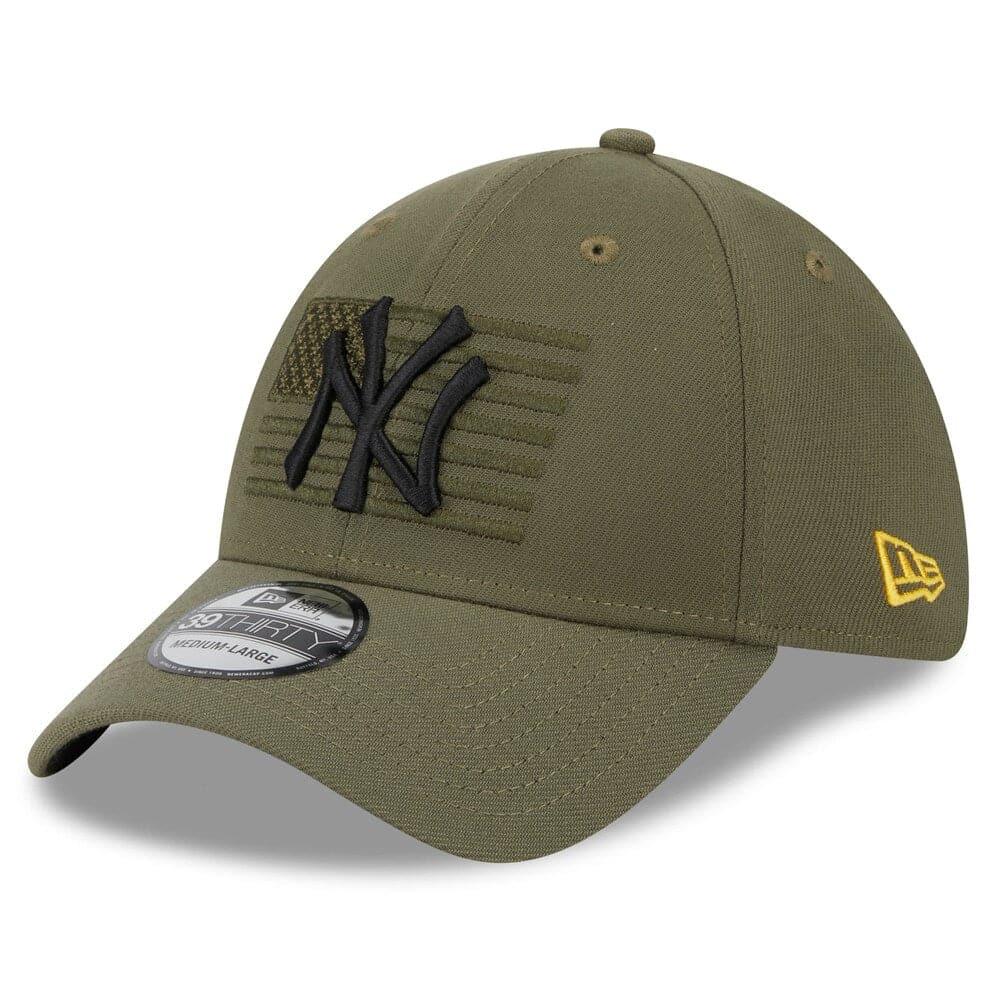 New Era Caps New York Yankees New Era MLB 2023 Armed Forces 39THIRTY Stretch-Fit Hat - Army