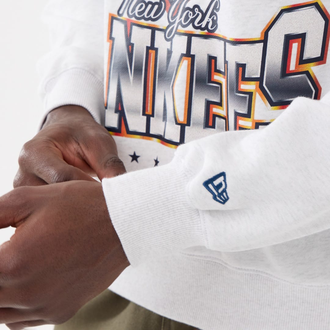 New Era Jumpers New York Yankees New Era MLB 99 Champs Crew Jumper - Grey Marle