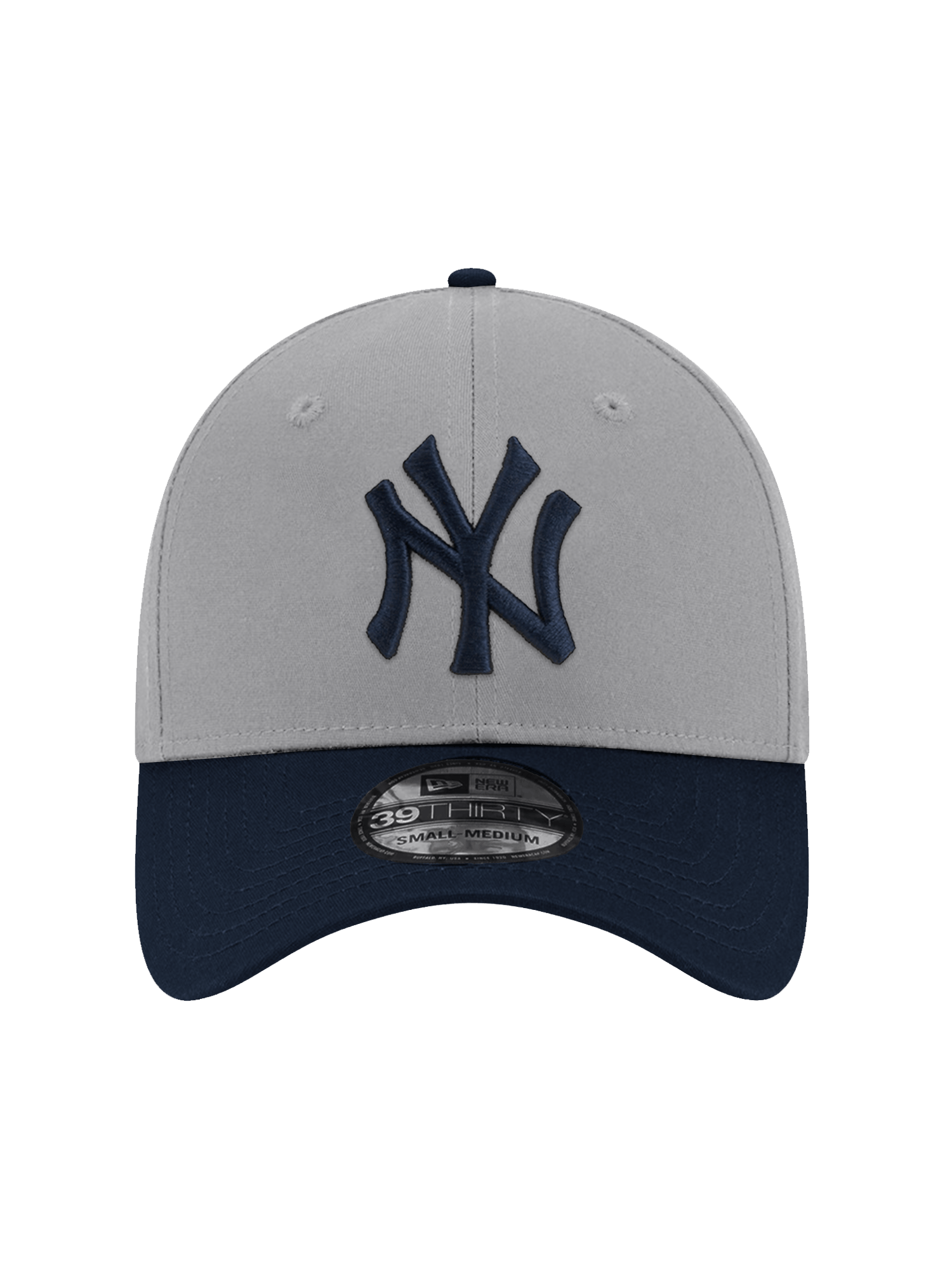 New Era Caps New York Yankees New Era MLB Alt 39THIRTY Stretch-Fit Hat - Grey