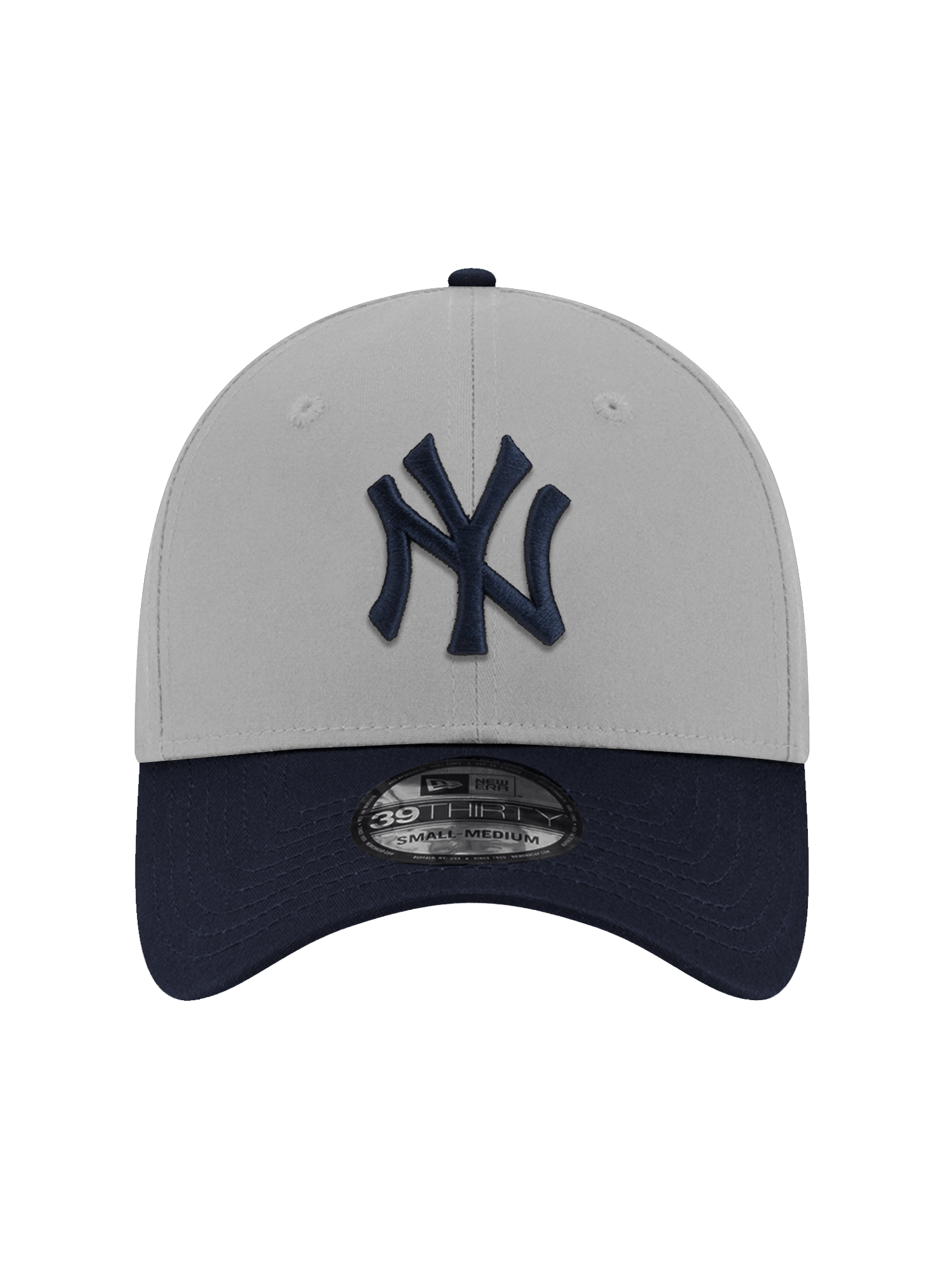 New Era Caps New York Yankees New Era MLB Alt 39THIRTY Stretch-Fit Hat - Grey