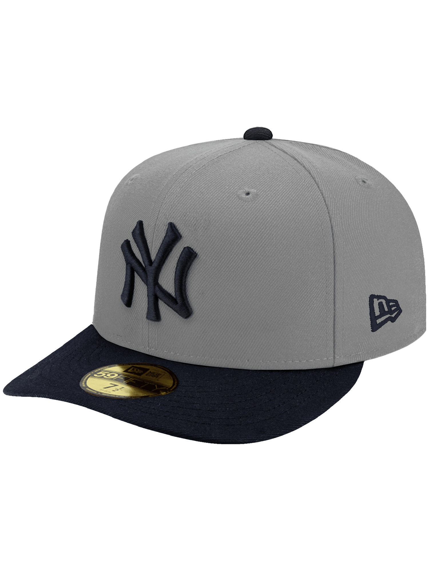 New Era Caps New York Yankees New Era MLB Alt Pre-Curved 59FIFTY Fitted Hat - Grey
