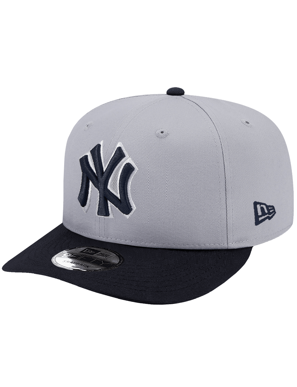New Era Caps OSFA New York Yankees New Era MLB Alt Pre-Curved 9FIFTY Snapback Hat - Grey