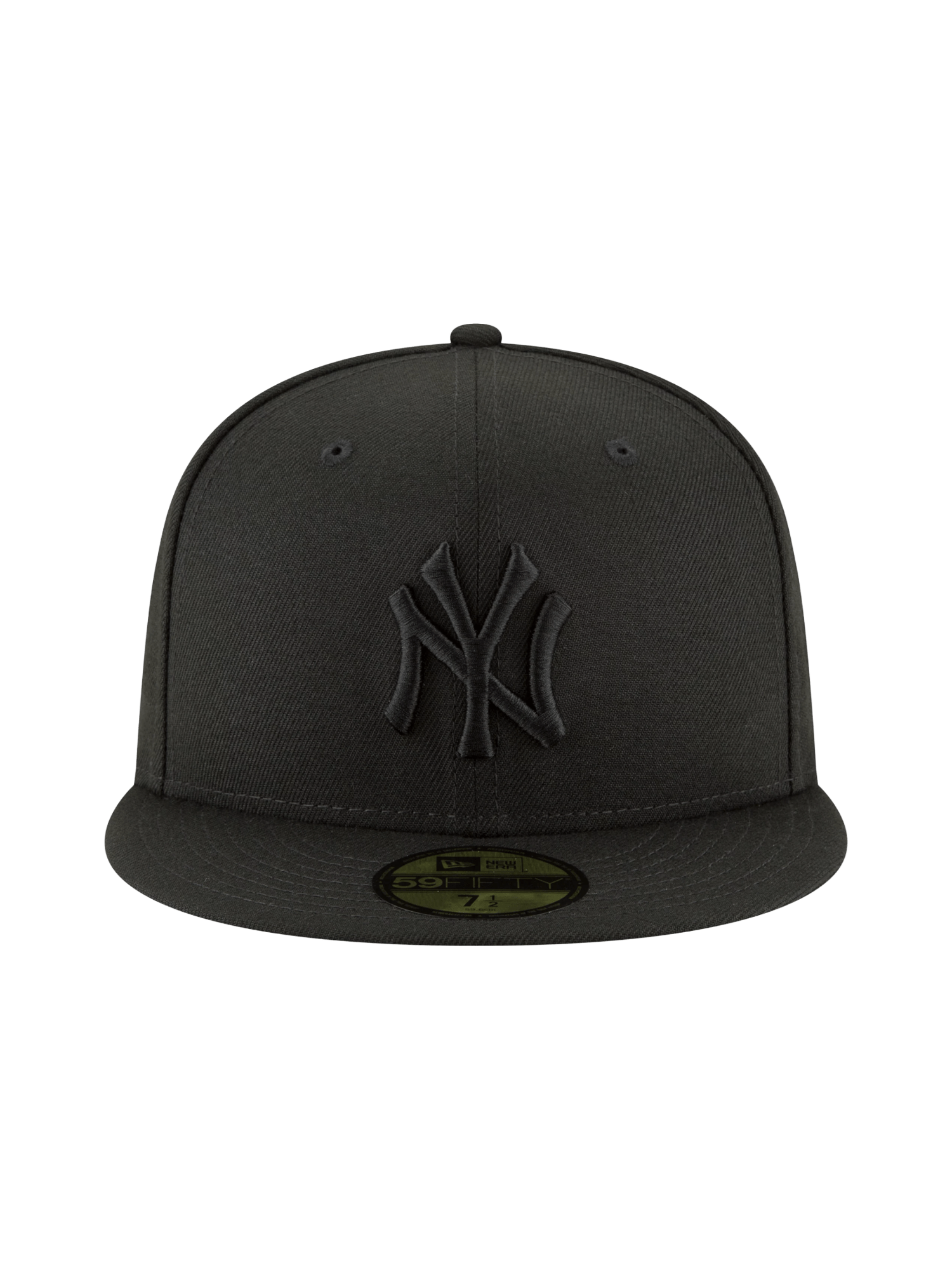 New Era Caps New York Yankees New Era MLB Black On Black 59FIFTY Fitted Hat - Black