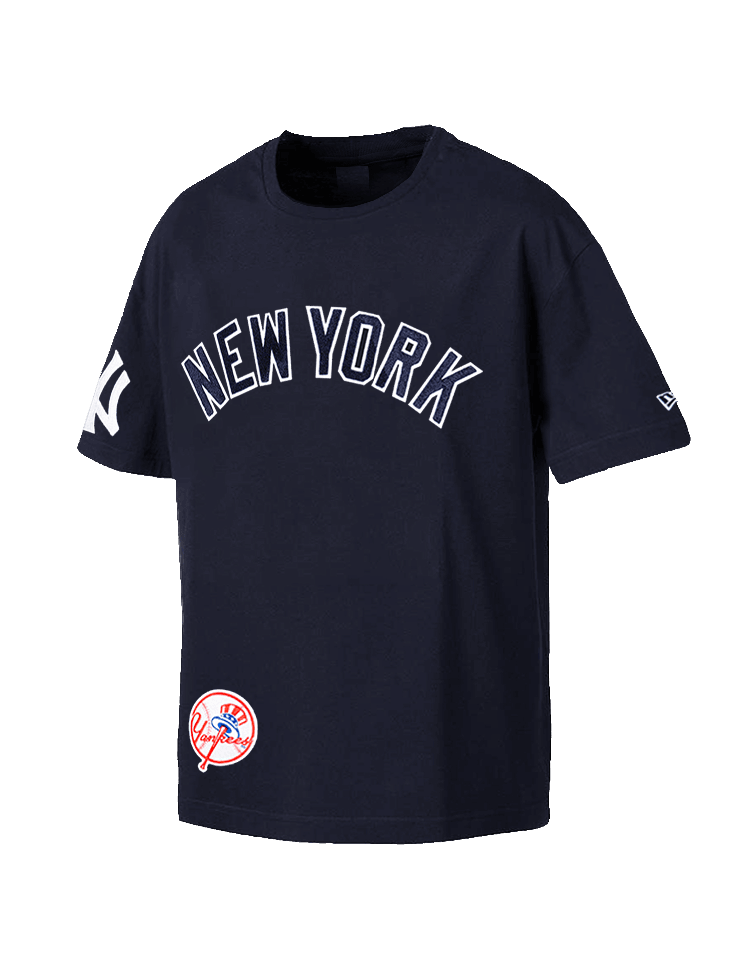 New Era T-Shirts New York Yankees New Era MLB Higher Grade Oversized T-Shirt - Navy