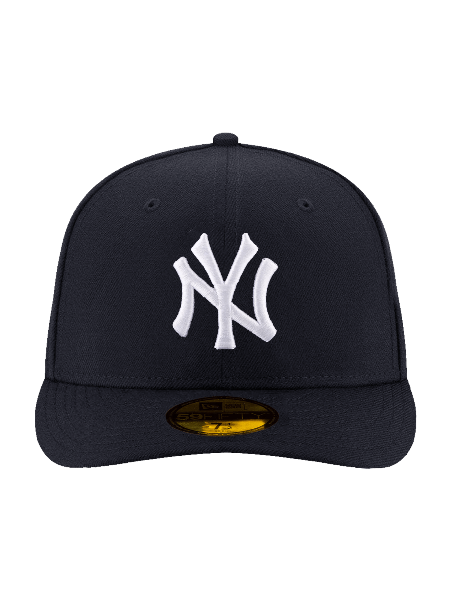 New Era Caps New York Yankees New Era MLB On-Field AC Pre-Curved 59FIFTY Fitted Hat - Navy