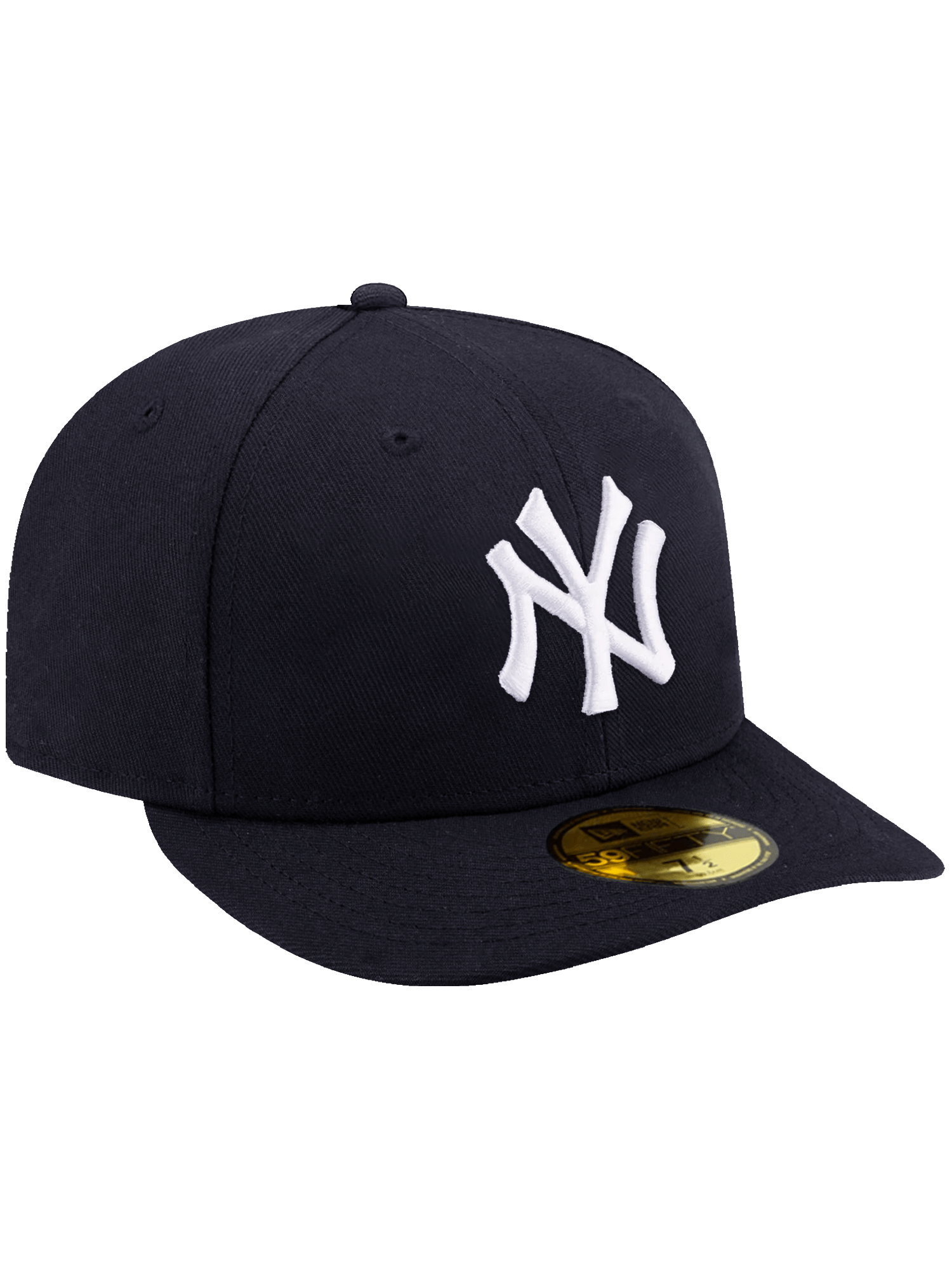 New Era Caps New York Yankees New Era MLB On-Field AC Pre-Curved 59FIFTY Fitted Hat - Navy