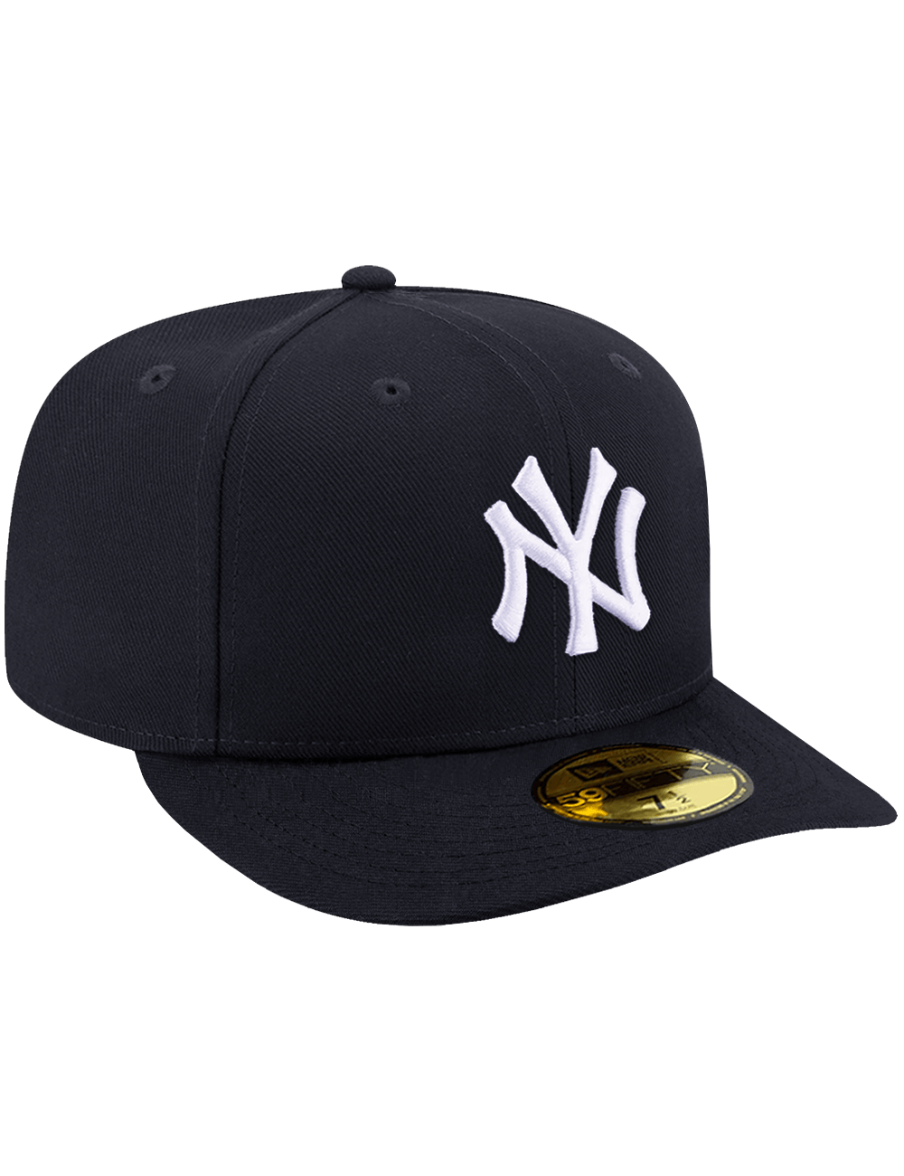 New Era Caps New York Yankees New Era MLB On-Field AC Pre-Curved 59FIFTY Fitted Hat - Navy