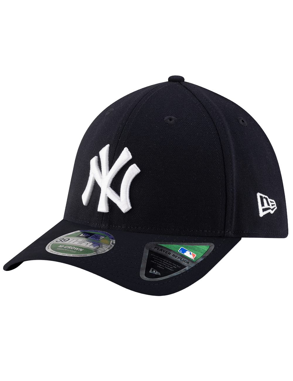 New Era Caps New York Yankees New Era MLB Player Replica 39THIRTY M-Crown Stretch-Fit Hat - Navy
