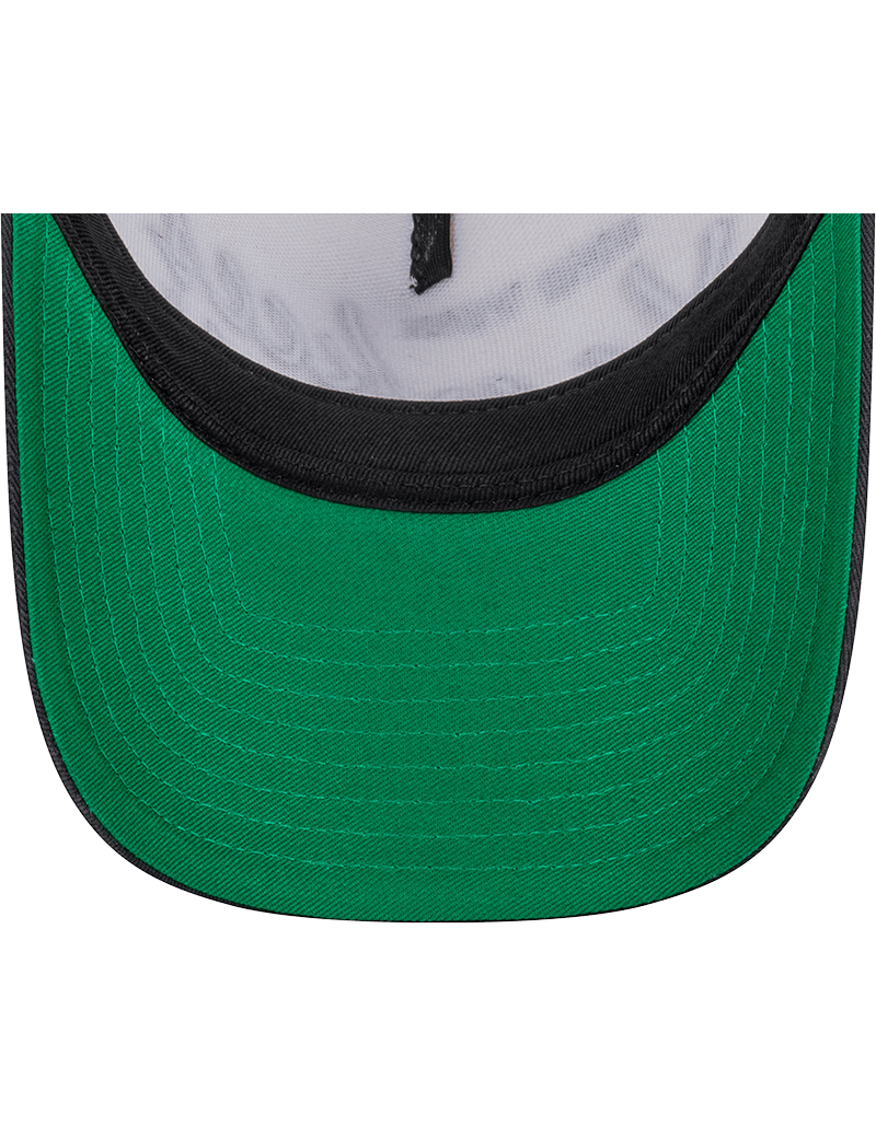 New Era Caps New York Yankees New Era MLB Script 9FORTY A-Frame Snapback Hat - Stone