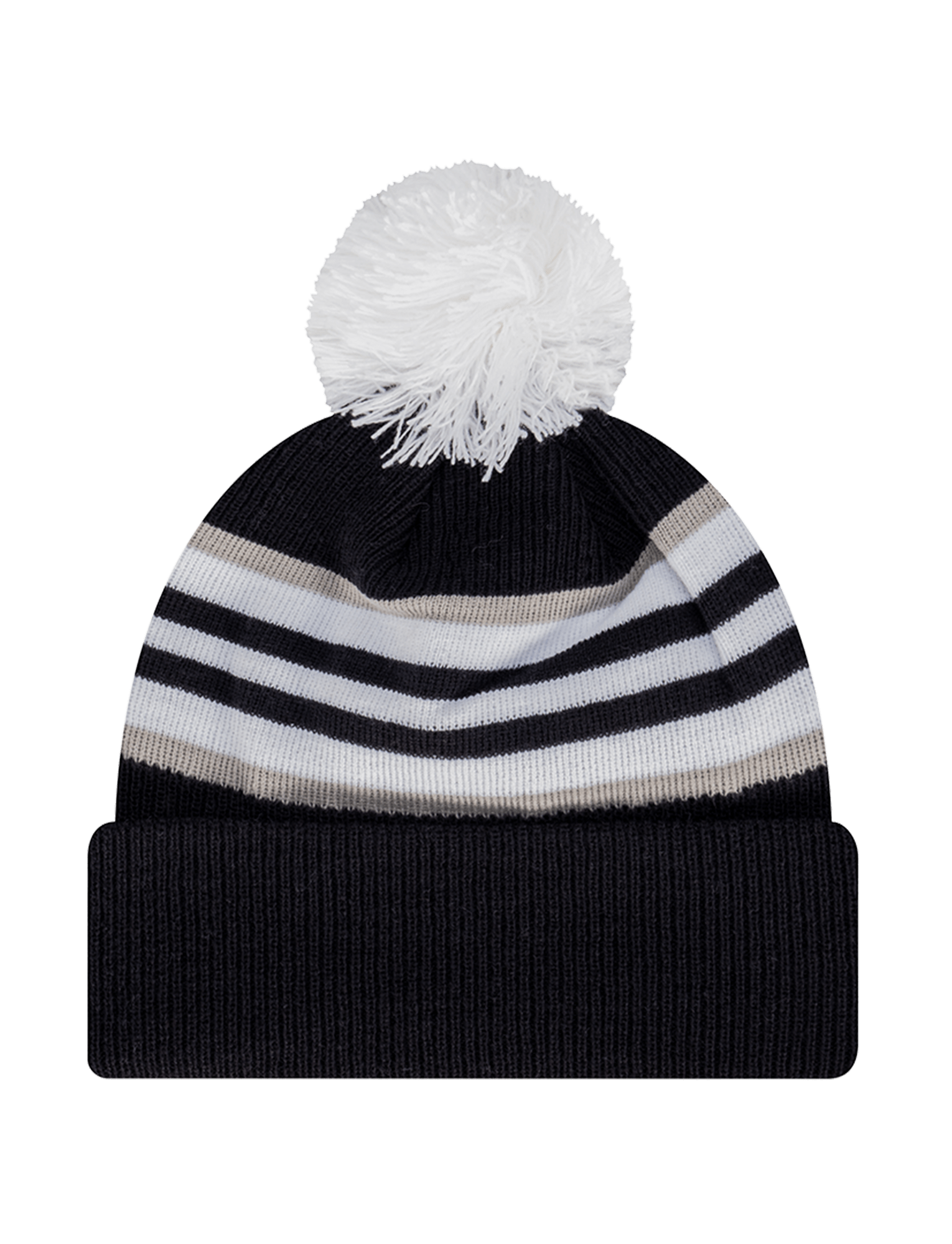 New Era Beanies New York Yankees New Era MLB Stripe Hit Knit Beanie - Navy