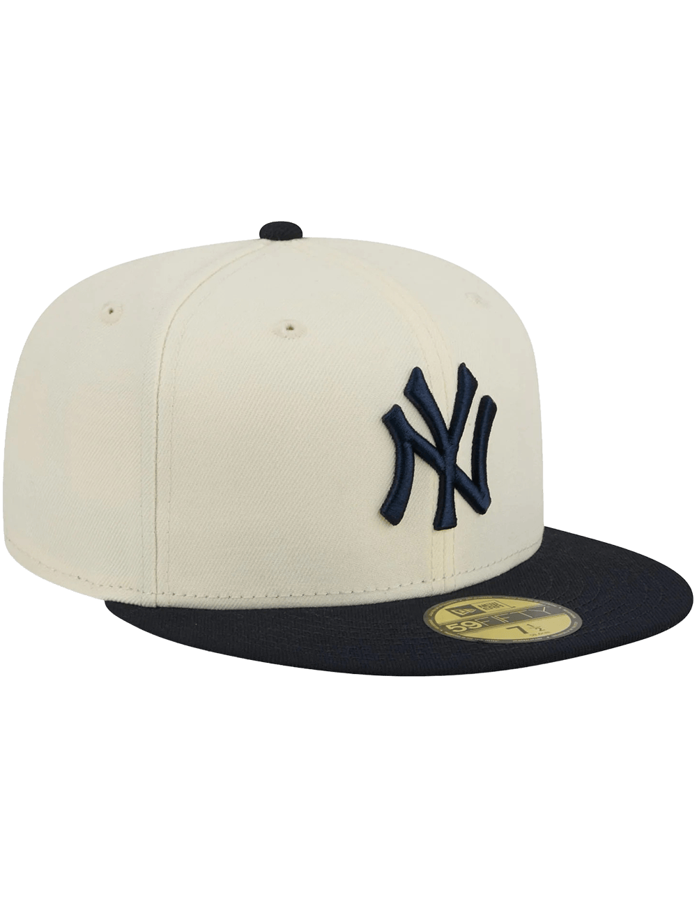 New Era Caps New York Yankees New Era MLB Team 2 Tone 59FIFTY Fitted Hat - Chrome