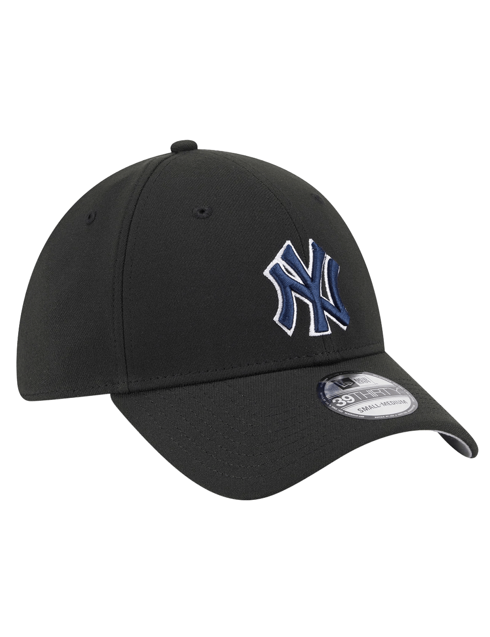 New Era Caps New York Yankees New Era MLB Team 39THIRTY Stretch-Fit Hat - Black