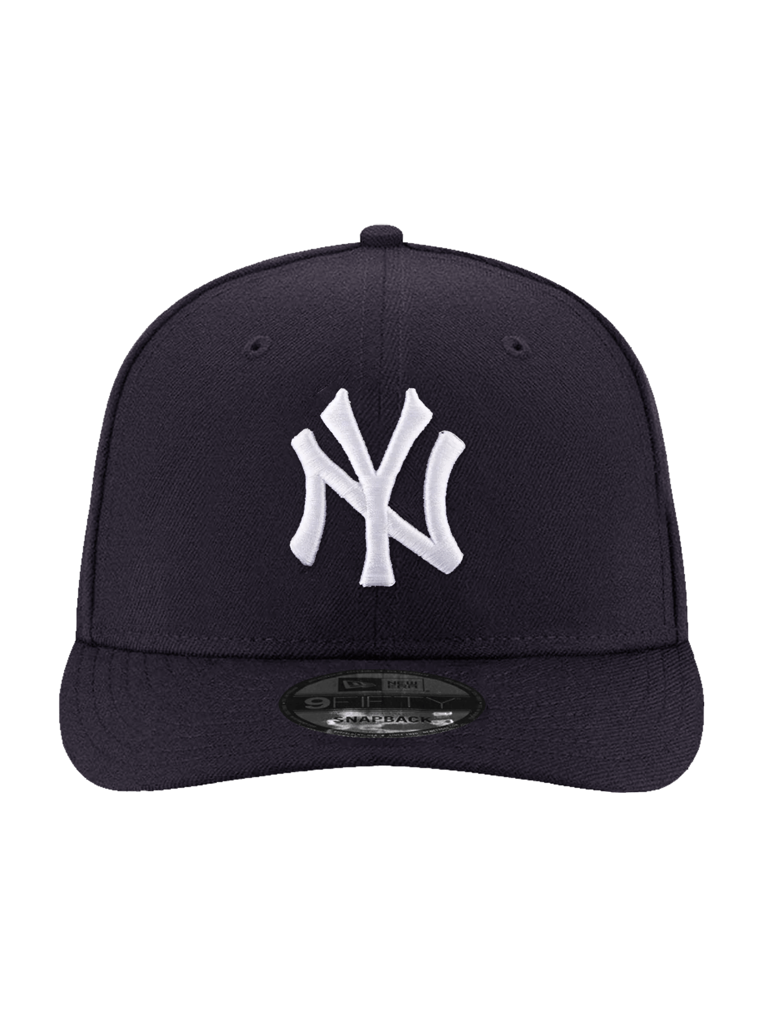 New Era Caps New York Yankees New Era MLB Team 9FIFTY Pre-Curved Snapback Hat - Navy