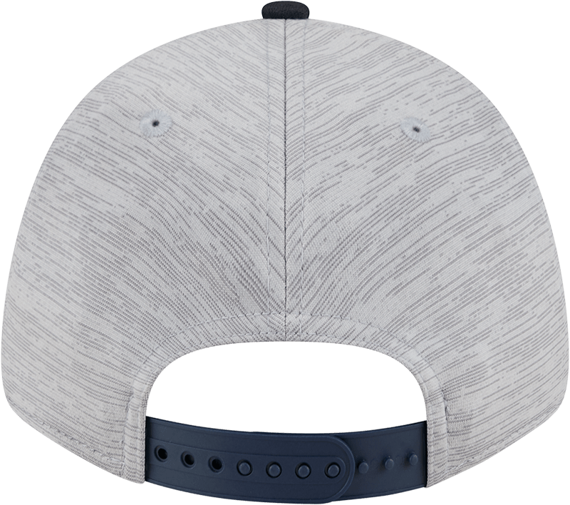 New Era Caps New York Yankees New Era MLB Team Active Digi-Tech 9FORTY Snapback Hat - Graphite Grey