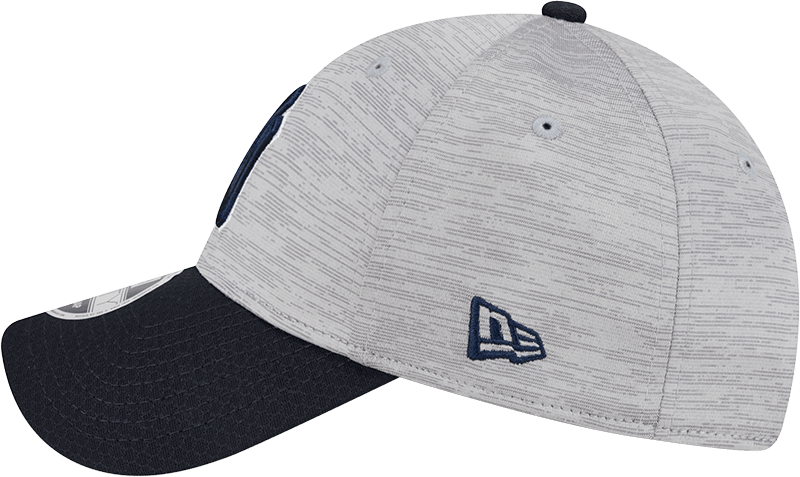 New Era Caps New York Yankees New Era MLB Team Active Digi-Tech 9FORTY Snapback Hat - Graphite Grey
