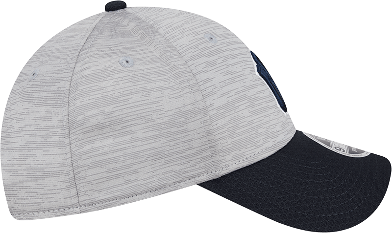 New Era Caps New York Yankees New Era MLB Team Active Digi-Tech 9FORTY Snapback Hat - Graphite Grey
