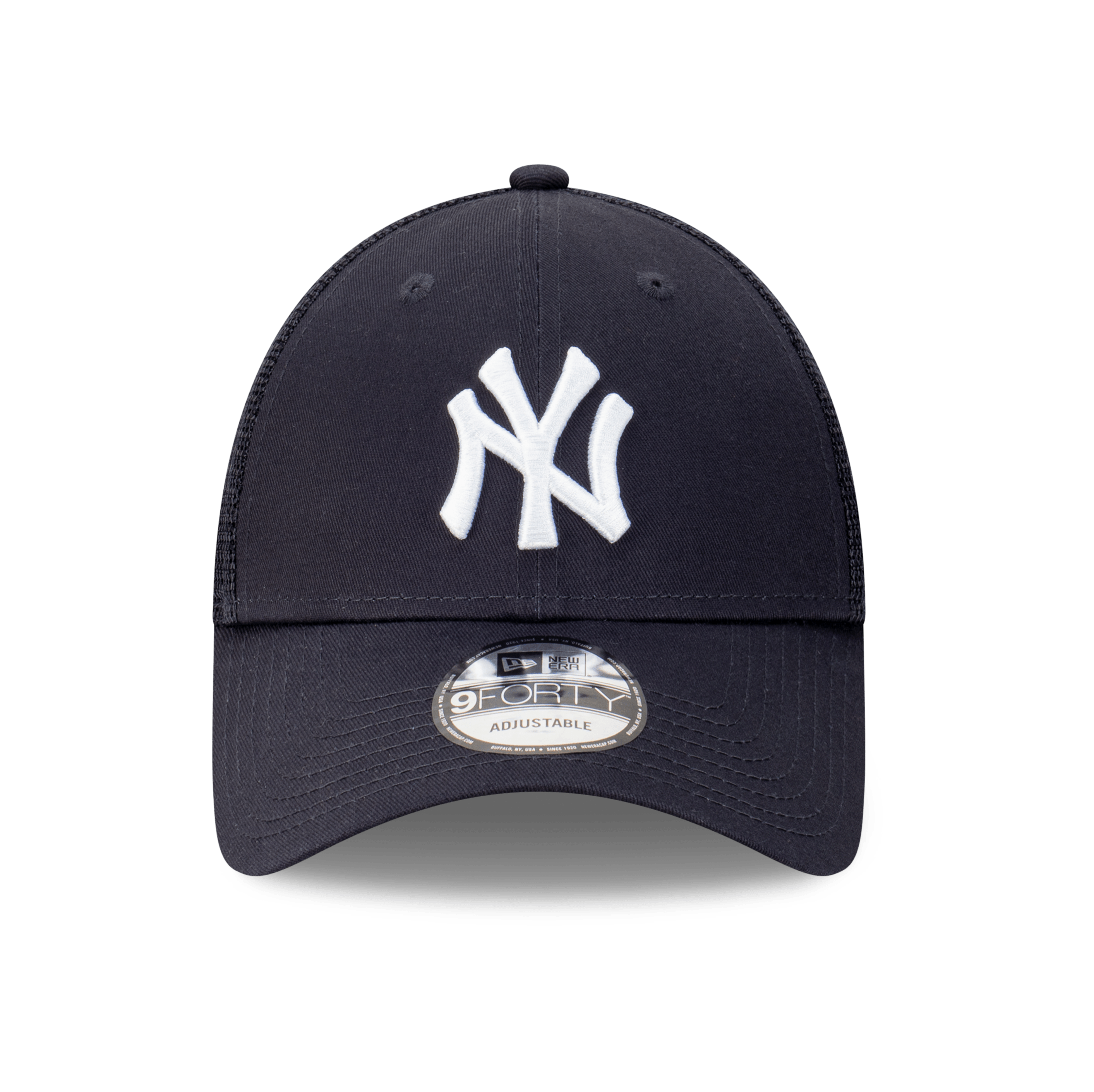 New Era Caps New York Yankees New Era MLB Team Trucker 9FORTY Snapback Hat - Navy