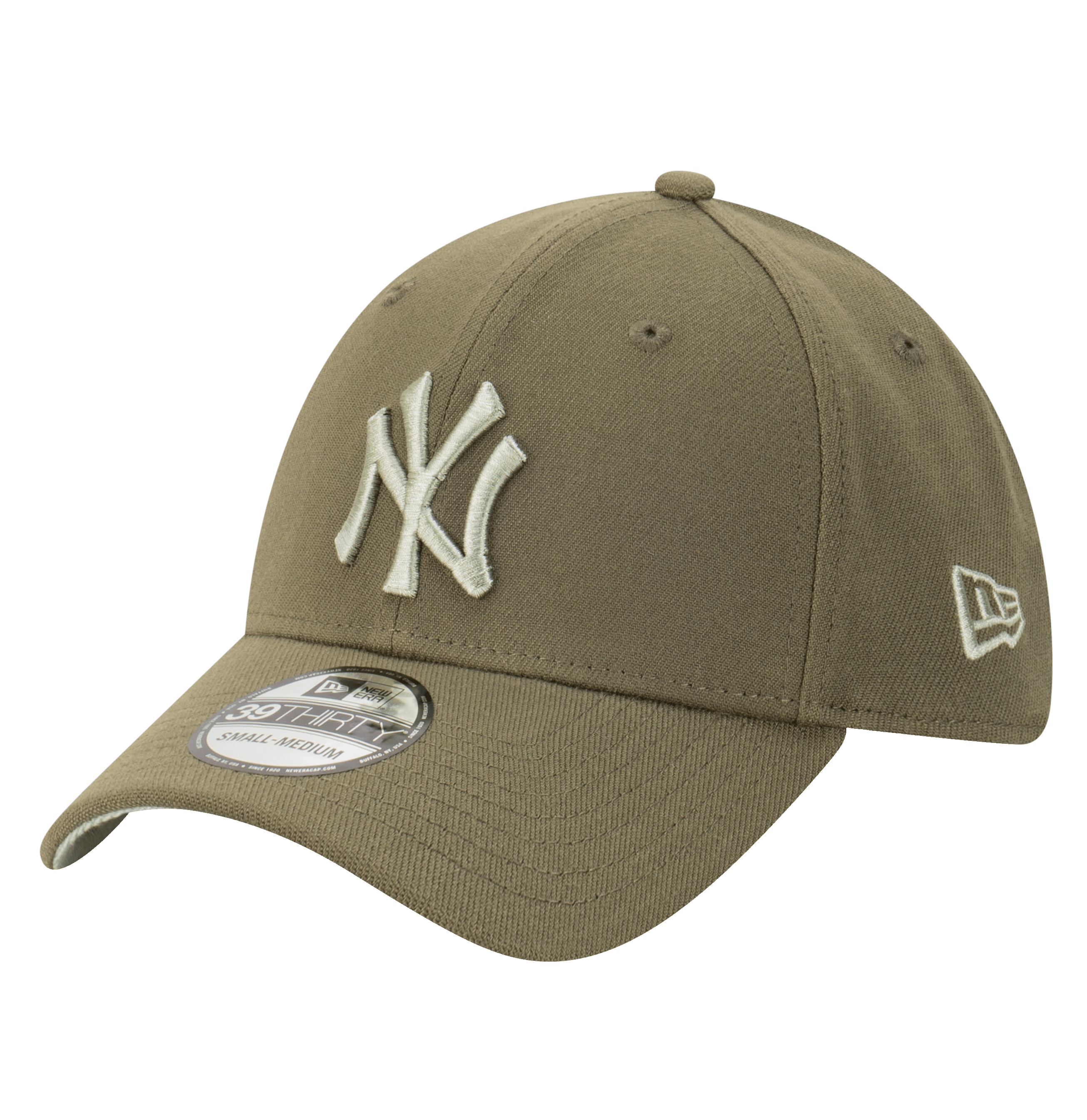 New Era Caps New York Yankees New Era MLB Tonal 39THIRTY Stretch-Fit Hat - Olive