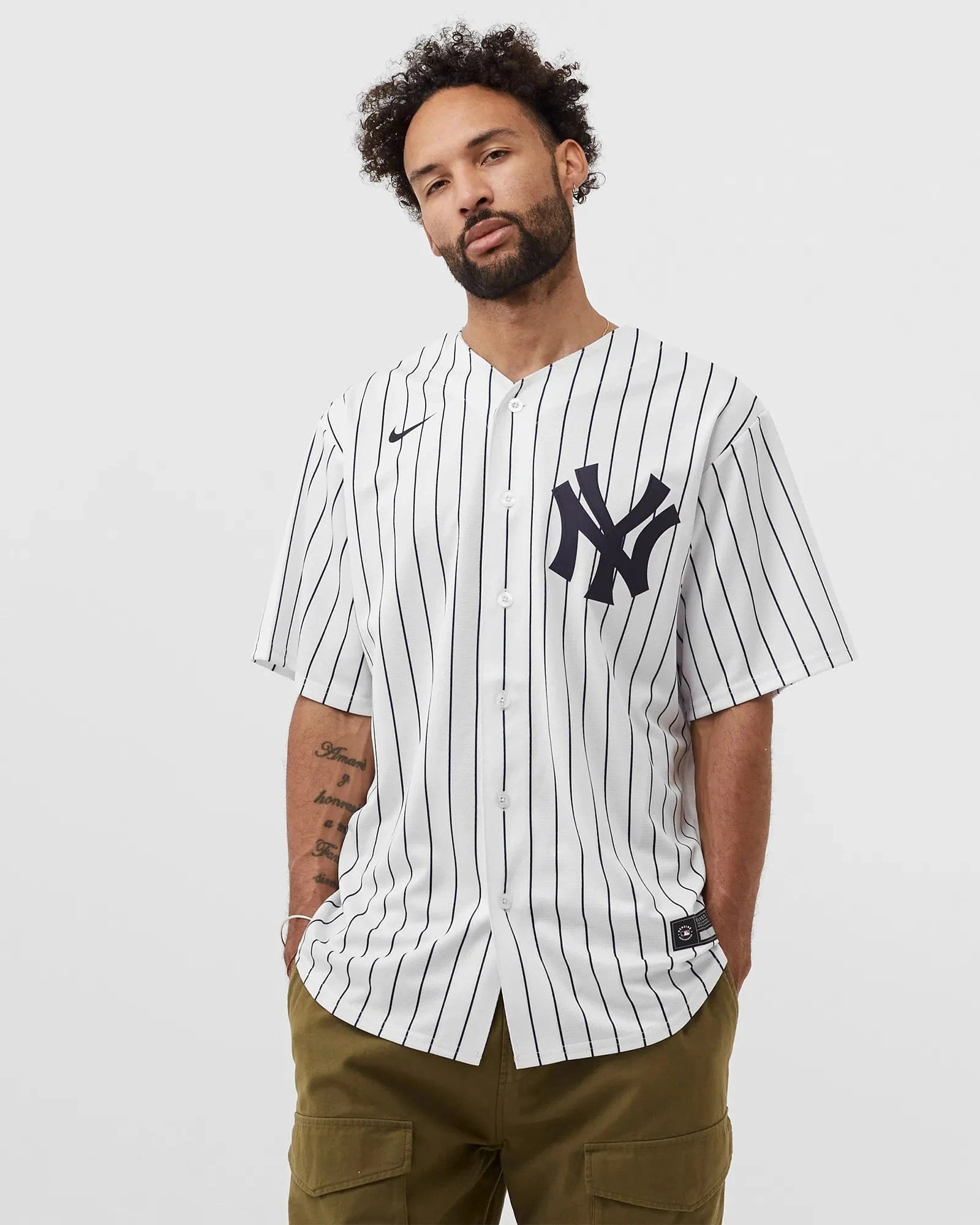 Nike Jerseys New York Yankees Nike MLB Home Replica Jersey - White