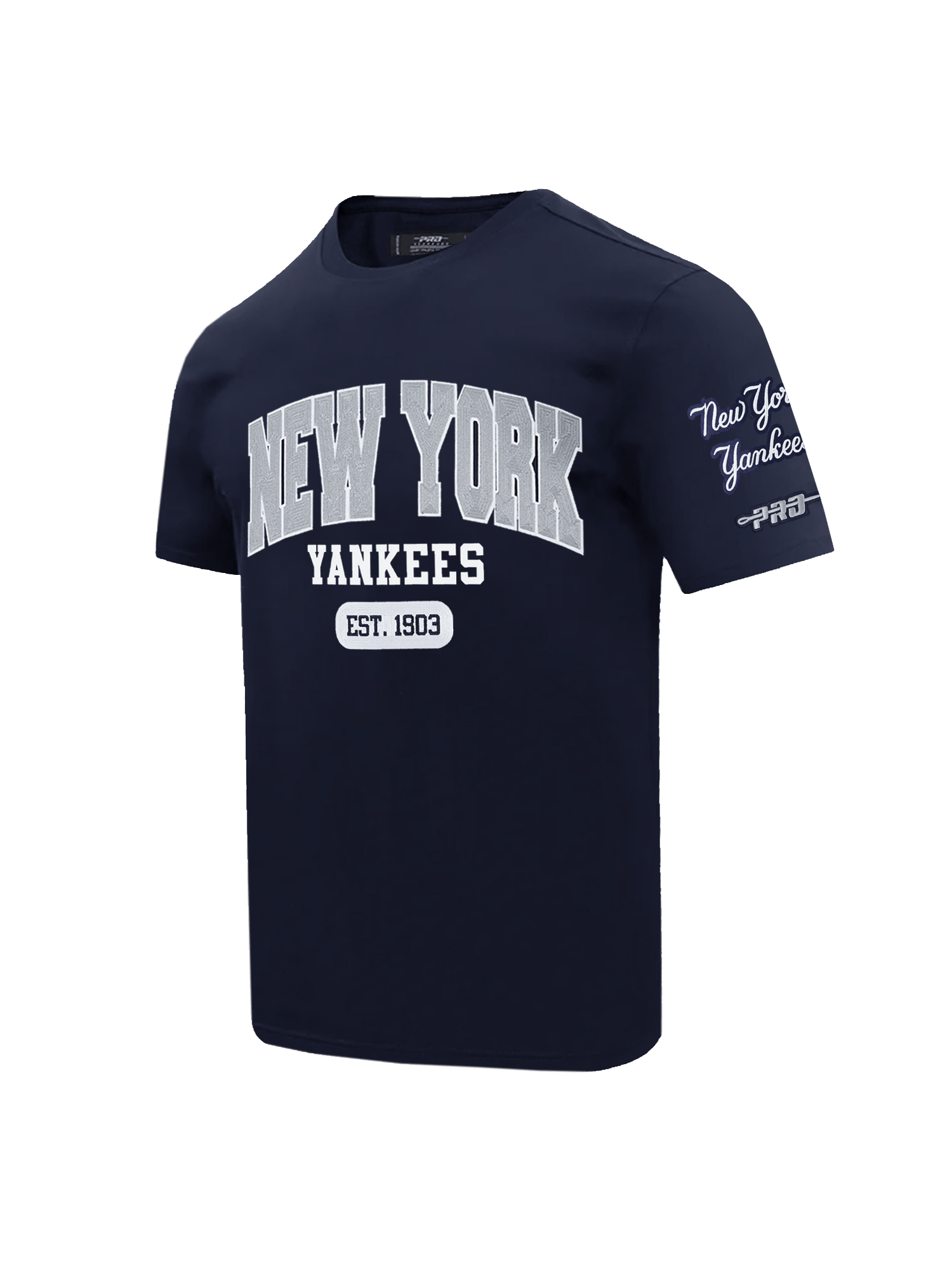 Pro Standard T-Shirts New York Yankees Pro Standard MLB City Arch Premium Flex T-Shirt - Navy