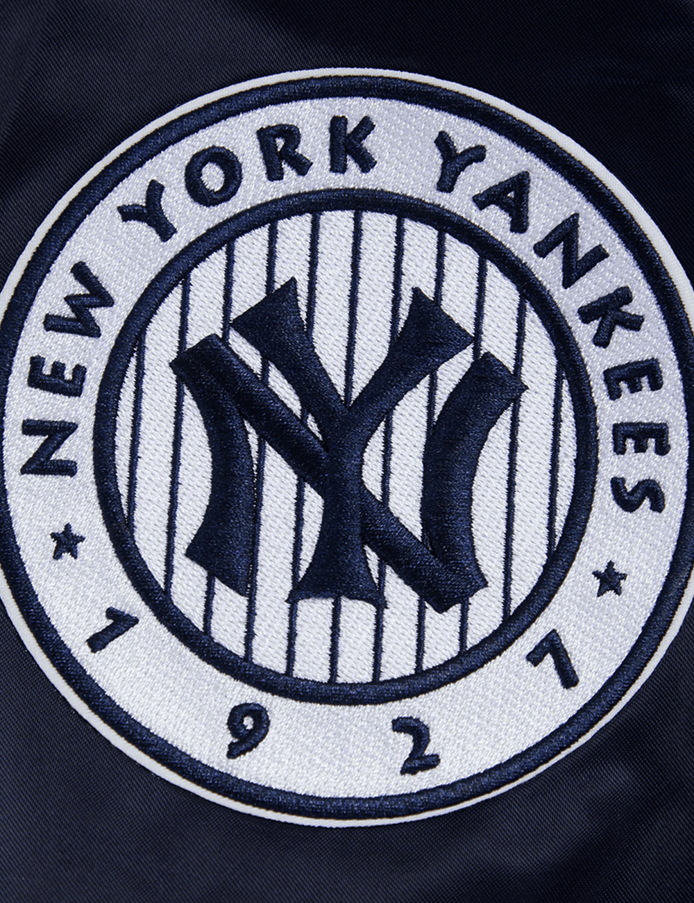 Pro Standard Jackets New York Yankees Pro Standard MLB Retro Classic Lightweight Satin Jacket - Navy