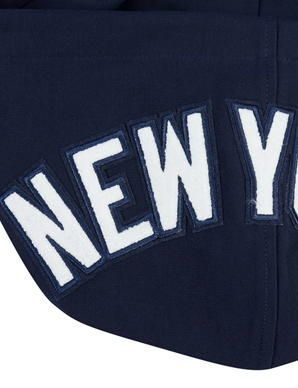 Pro Standard Jumpers New York Yankees Pro Standard MLB Team Chenille Flex Hoodie Jumper - Navy