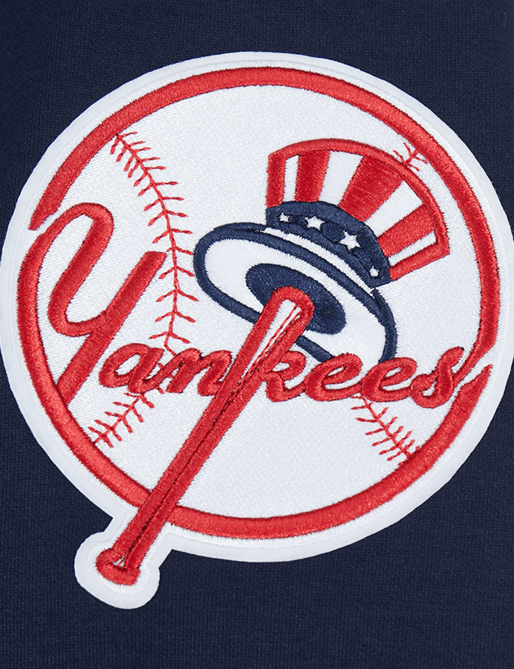 Pro Standard Jumpers New York Yankees Pro Standard MLB Team Chenille Flex Hoodie Jumper - Navy
