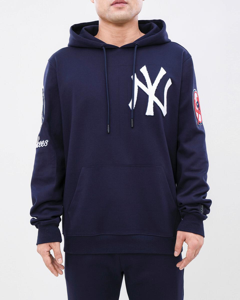 Pro Standard Jumpers New York Yankees Pro Standard MLB Team Chenille Hoodie Jumper  - Navy