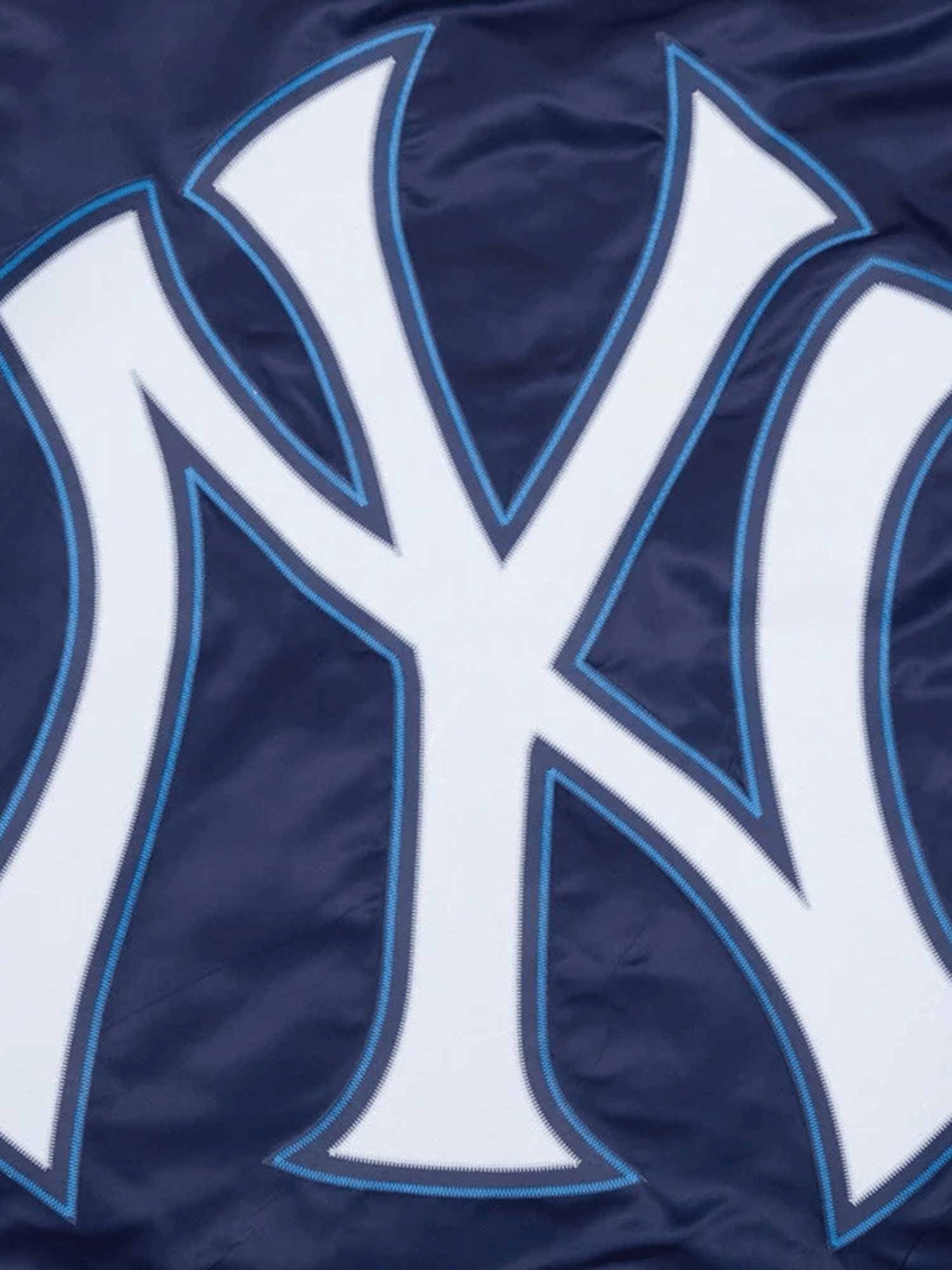 Pro Standard Jackets New York Yankees Pro Standard MLB Team Classic Satin Button Jacket - Navy