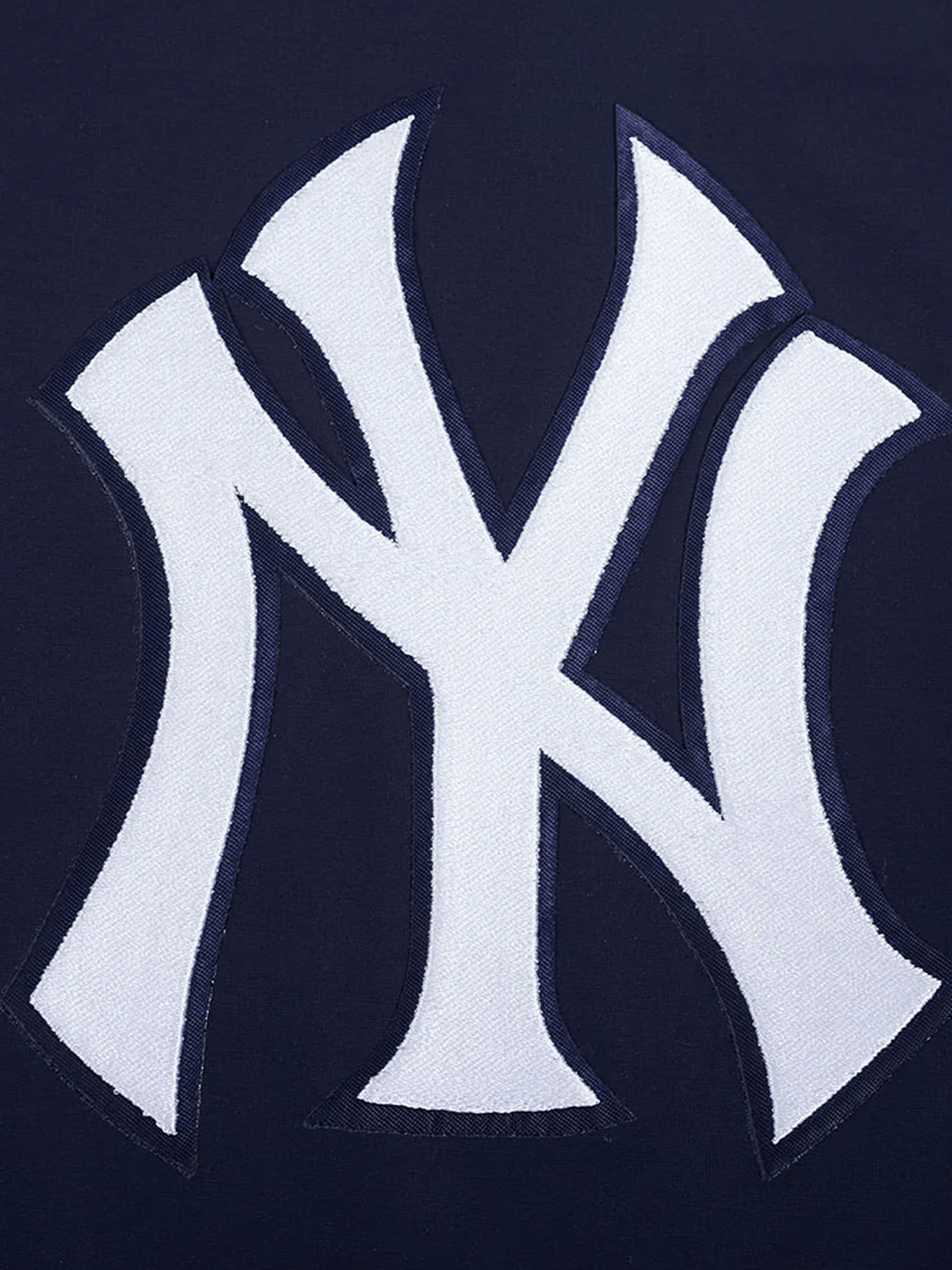 Pro Standard Jumpers New York Yankees Pro Standard MLB Woven Wind Zip Hoodie Jumper - Navy