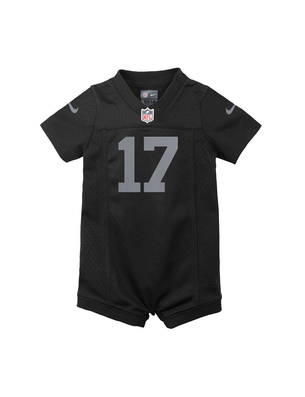 Nike Jerseys Newborns Davante Adams Las Vegas Raiders Nike NFL Romper Jersey - Black