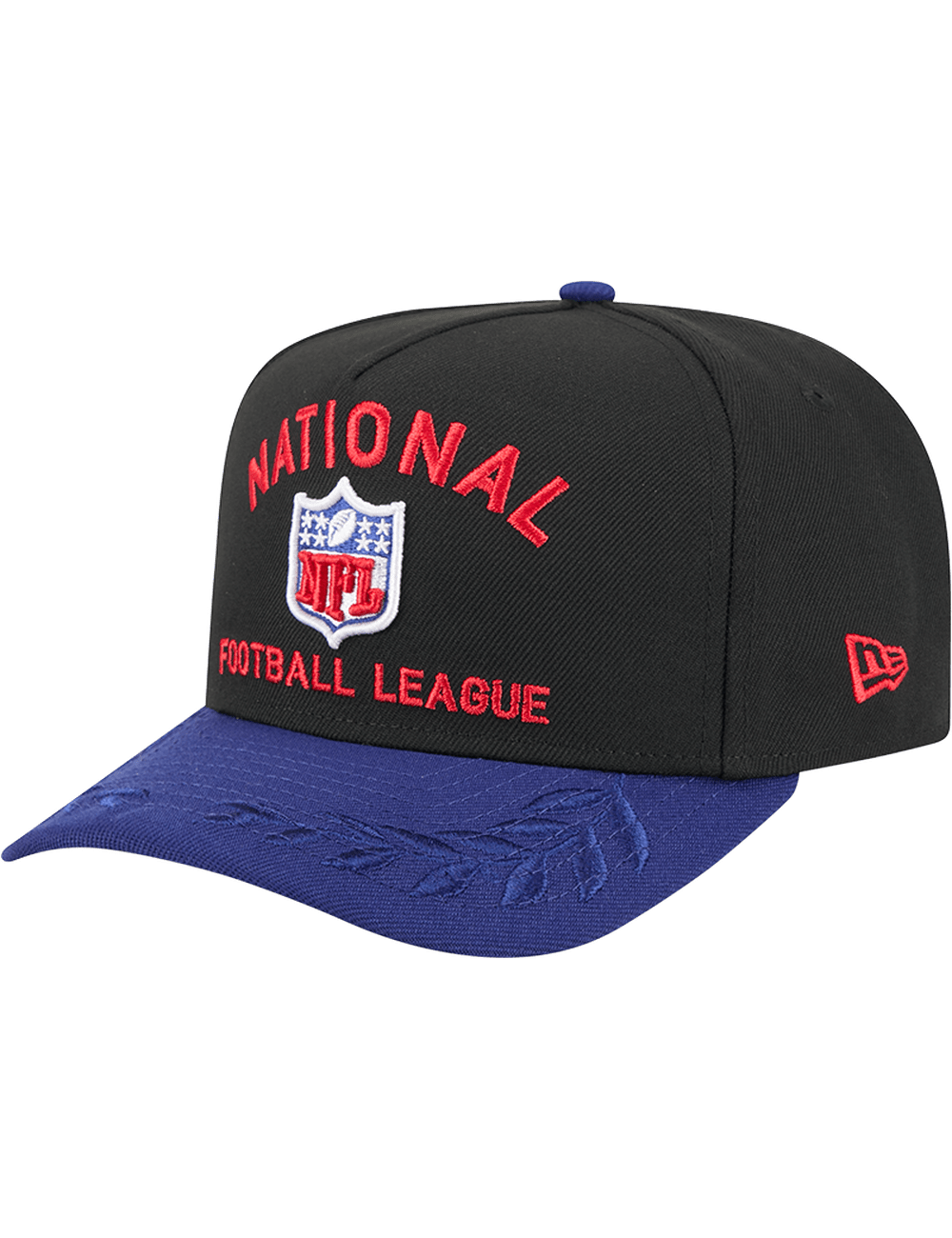 New Era Caps NFL Shield New Era NFL 25 Draft Pre-Curved 9FIFTY A-Frame Snapback Hat - Black