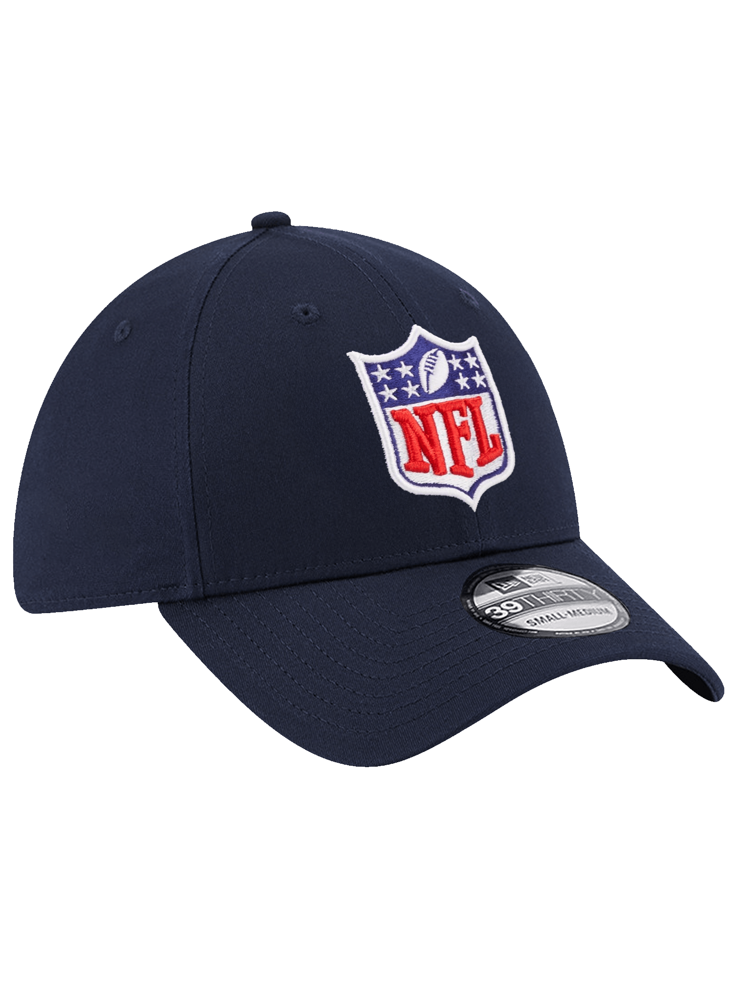 New Era Caps NFL Shield New Era NFL Team 39THIRTY Stretch-Fit Hat - Navy