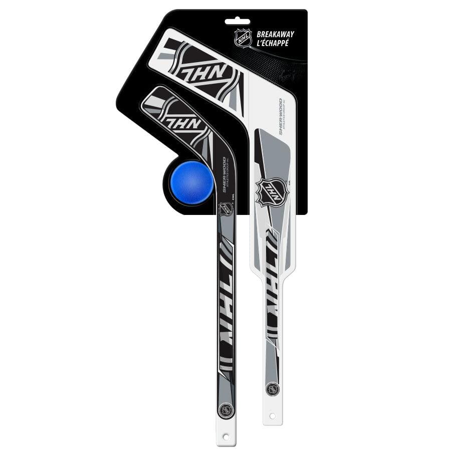 Inglasco NHL Shield Inglasco 2 Piece Breakaway Mini Hockey Set