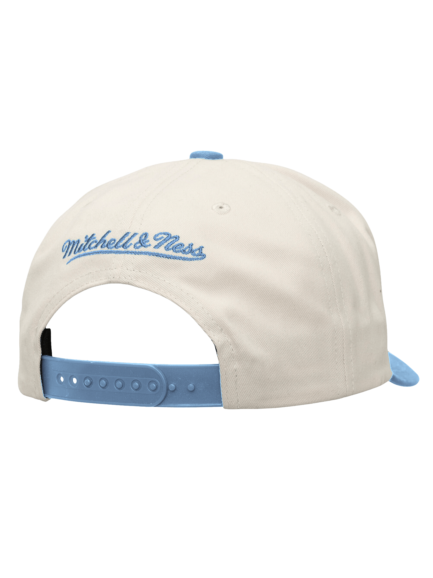 Mitchell And Ness Caps North Carolina Tar Heels Mitchell & Ness NCAA 2T Tailsweep 110 Flex Snapback Hat - Off White