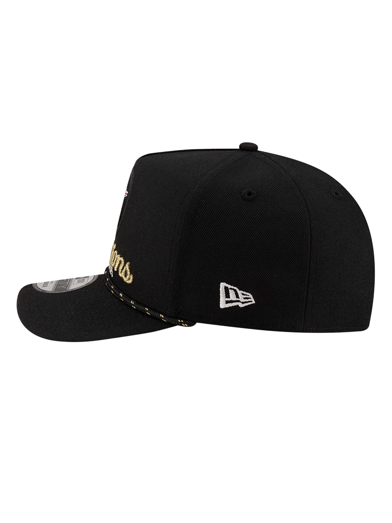 New Era Caps Oklahoma City Thunder New Era NBA 2025 Champs Pre-Curved 9FIFTY A-Frame Snapback Hat - Black
